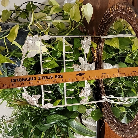 🌼 Jewelry Display Holder Costal white wash Metal - Picture 7 of 7